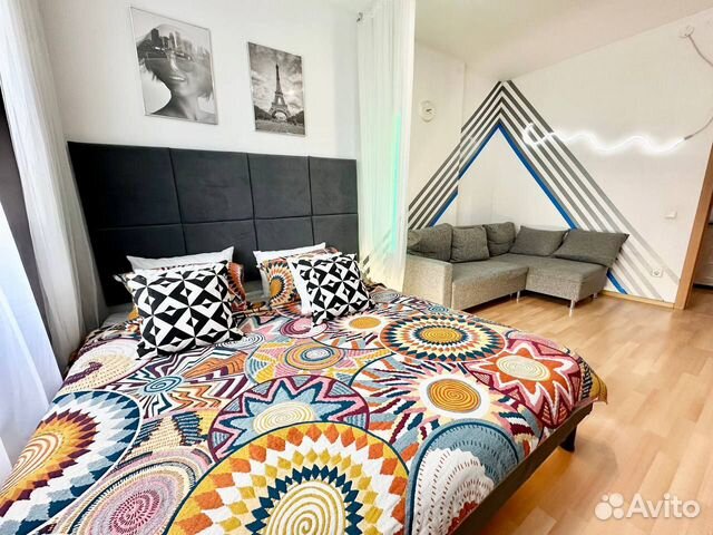 

1-к. квартира, 41,7 м², 2 кровати