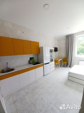 

Квартира-студия, 28 м², 1 кровать