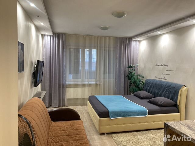 

Квартира-студия, 35 м², 2 кровати