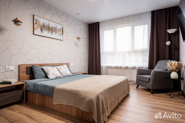 

1-к. квартира, 36 м², 2 кровати