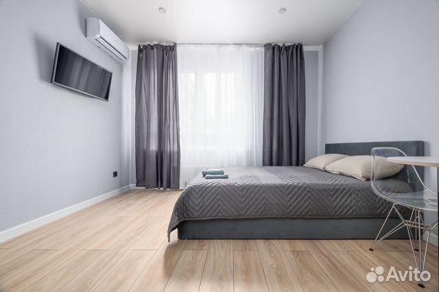 

Квартира-студия, 30 м², 1 кровать