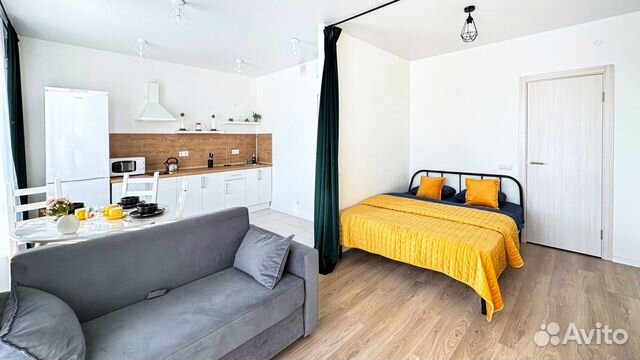 

1-к. квартира, 35 м², 2 кровати