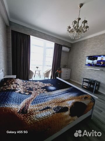 

1-к. квартира, 42 м², 2 кровати