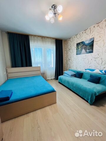 

Квартира-студия, 33 м², 2 кровати