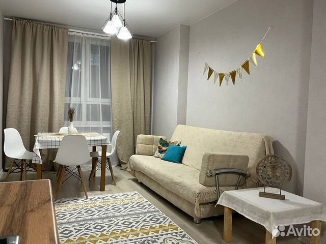 

1-к. квартира, 45 м², 2 кровати