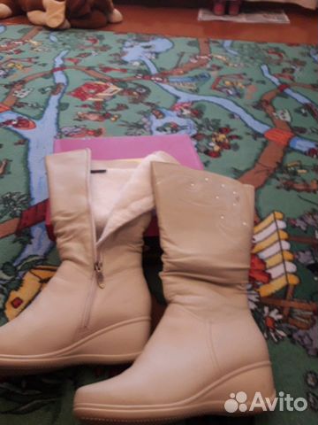 Сапоги кожаные Сапоги кожаные