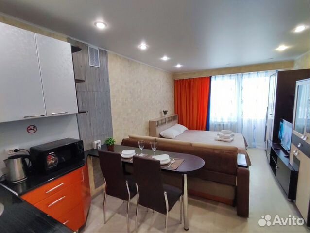 

Квартира-студия, 26 м², 2 кровати