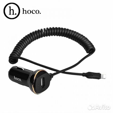 Автомобильное зарядное hoco Z14 для iPhone 6 Автомобильное зарядное hoco Z14 для iPhone 6