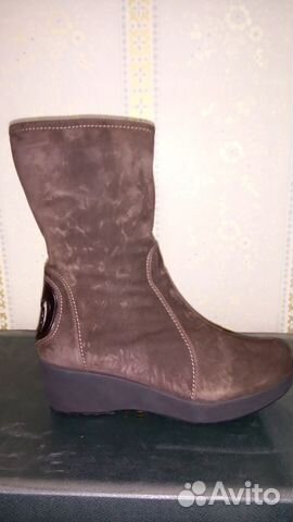 Сапоги новые замшевые зимние pakerson