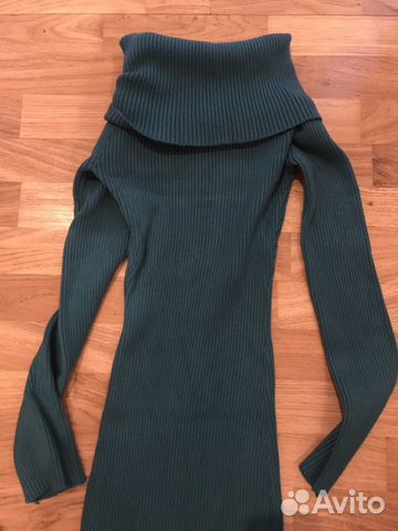 Платье тёплое длинное новое