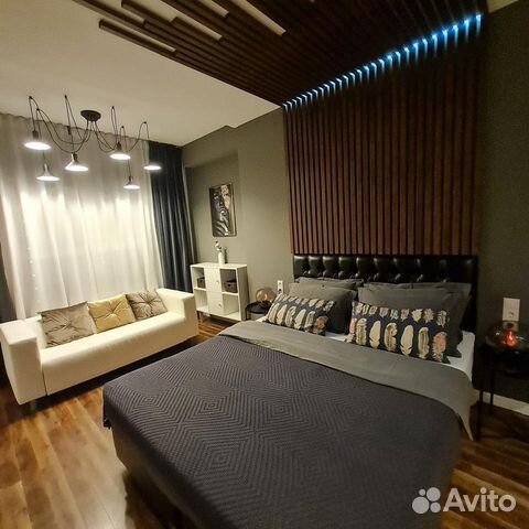 

Квартира-студия, 35 м², 1 кровать