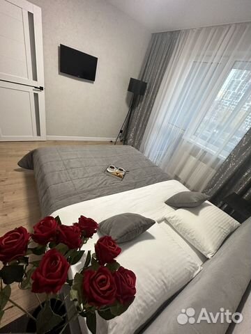 

1-к. квартира, 39 м², 2 кровати