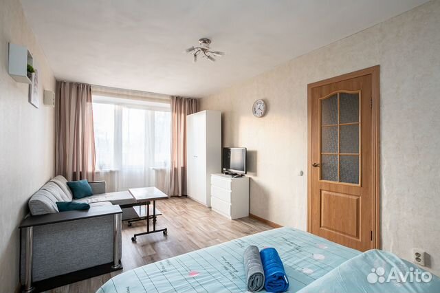 

1-к. квартира, 35 м², 2 кровати