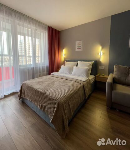 

Квартира-студия, 31 м², 2 кровати