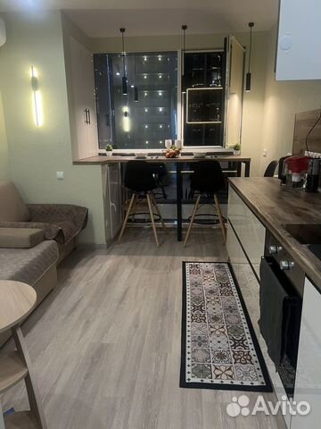 

Квартира-студия, 18,5 м², 3 кровати