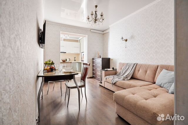 

1-к. квартира, 45 м², 2 кровати