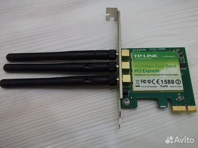 Wi-Fi сетевая карта TP-link TL-WDN4800 Wi-Fi сетевая карта TP-link TL-WDN4800
