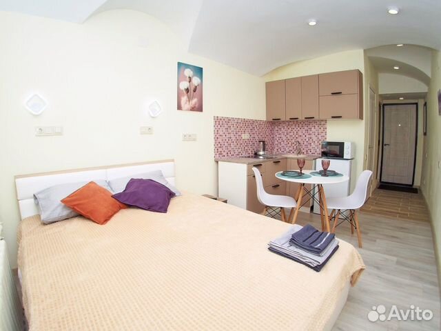 

Квартира-студия, 18 м², 1 кровать