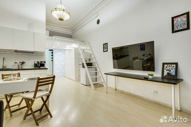 

Квартира-студия, 37 м², 2 кровати