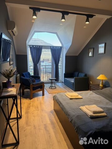 

1-к. квартира, 52 м², 2 кровати