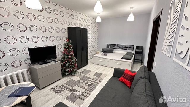 

1-к. квартира, 34 м², 2 кровати