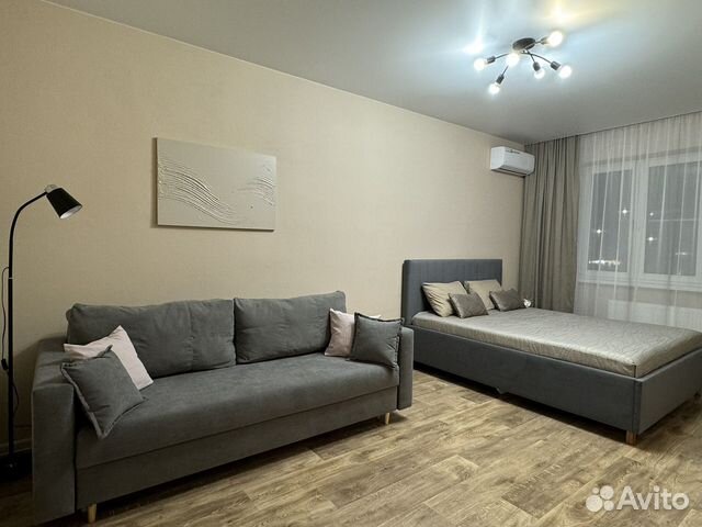 

1-к. квартира, 42 м², 2 кровати