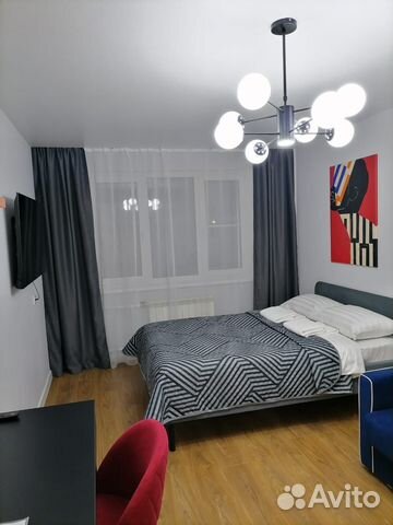 

1-к. квартира, 32 м², 2 кровати