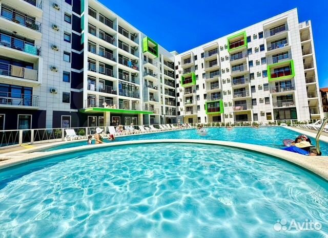 

Квартира-студия, 40 м², 3 кровати