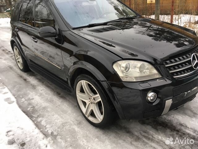 Mercedes ml w164 обвес