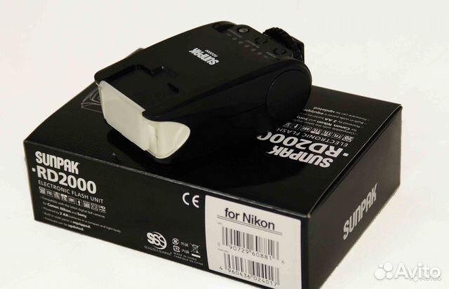 Фотовспышка Sunpak RD 2000 Nikon Новая