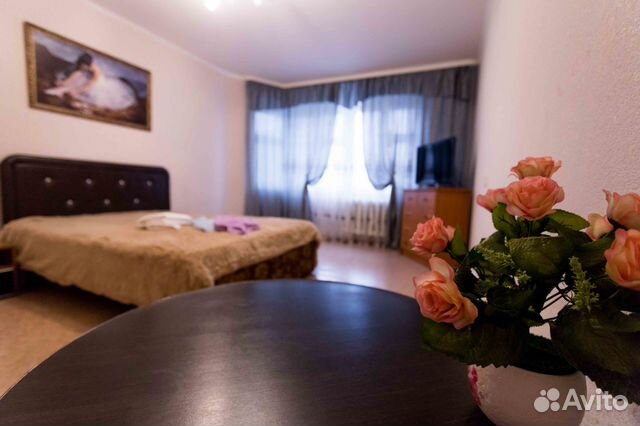 

1-к. квартира, 45 м², 2 кровати