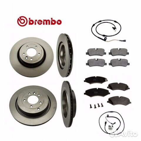 Land Rover Brembo тормозные диски колодки комплект Land Rover Brembo тормозные диски колодки комплект