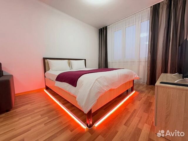 

Квартира-студия, 42 м², 2 кровати