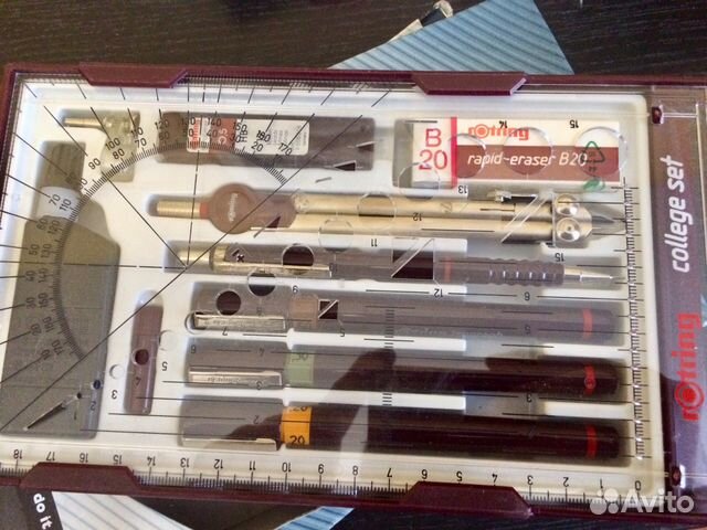Набор изографов rotring (0.2/0.3/0.5мм) рапитограф Набор изографов rotring (0.2/0.3/0.5мм) рапитограф