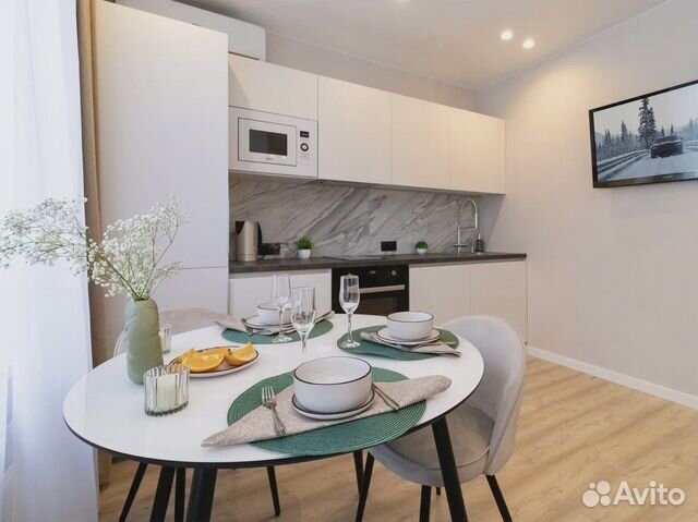 

Квартира-студия, 40 м², 2 кровати