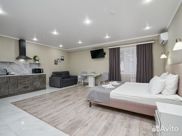 

Квартира-студия, 40 м², 2 кровати