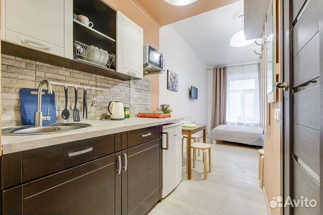 

Квартира-студия, 17 м², 1 кровать