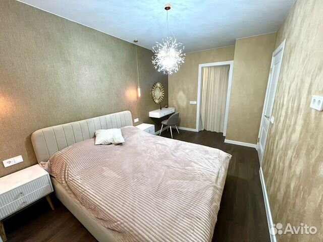 

1-к. квартира, 44 м², 2 кровати
