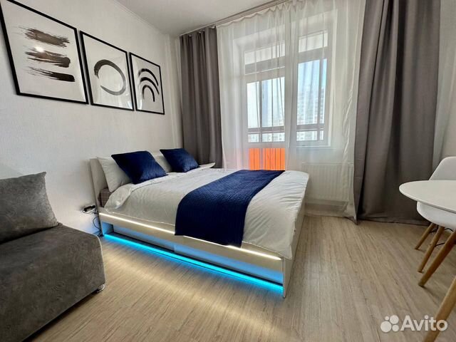 

Квартира-студия, 30,1 м², 2 кровати
