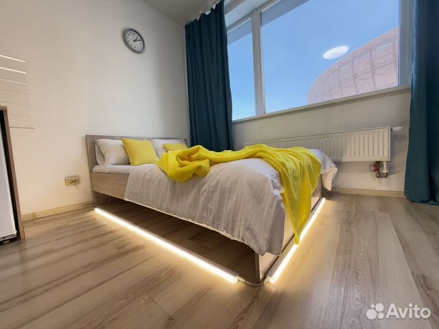 

Квартира-студия, 27 м², 2 кровати