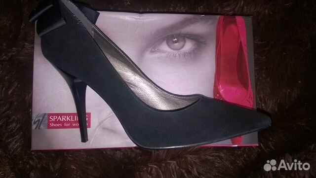 Туфли замша р 39 новые