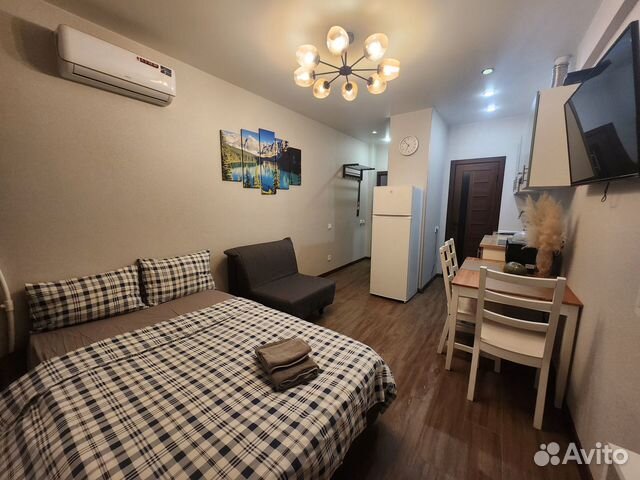 

Квартира-студия, 22 м², 2 кровати