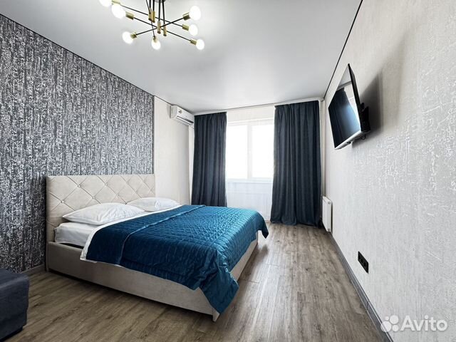 

1-к. квартира, 44 м², 2 кровати