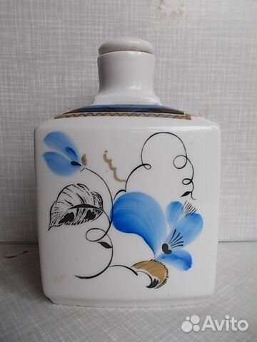 Чайница фарфор лфз, сахарница стекло. винтаж