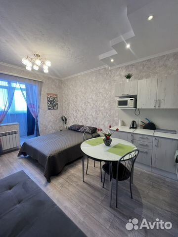 

Квартира-студия, 32 м², 2 кровати