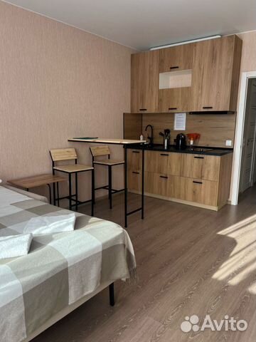 

Квартира-студия, 27 м², 1 кровать