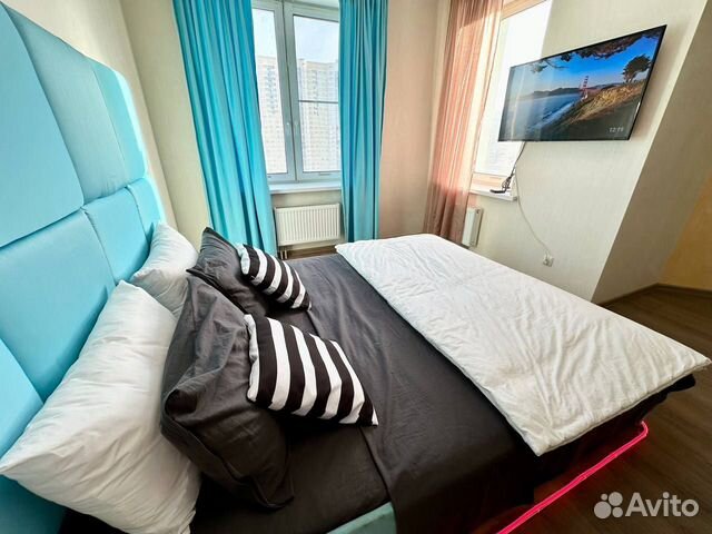 

1-к. квартира, 44,4 м², 2 кровати