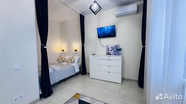 

Квартира-студия, 34 м², 2 кровати
