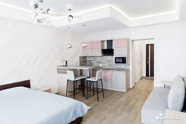 

1-к. квартира, 41 м², 2 кровати