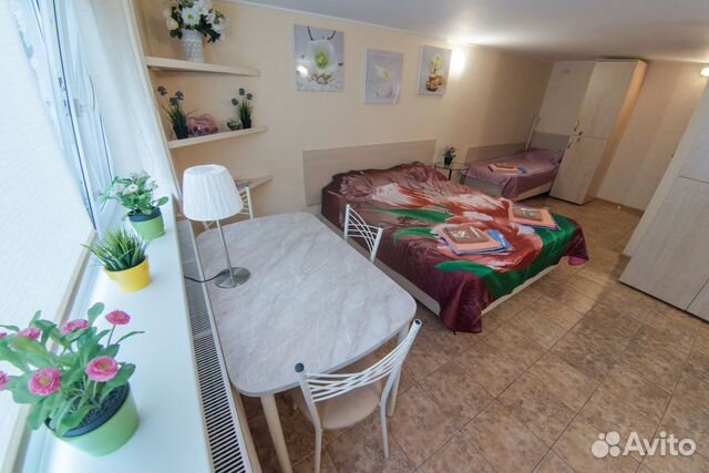 

Квартира-студия, 25 м², 2 кровати